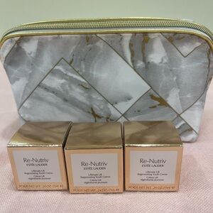 Estee Lauder Cosmetic Bag with 3pcs Youth Cream